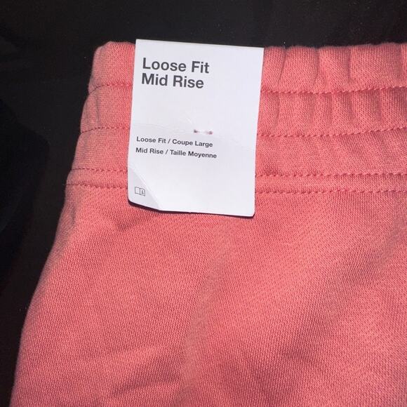 NIKE ESSENTIAL ORANGE FLEECE TROUSERS sweatpants - Picture 4 of 6